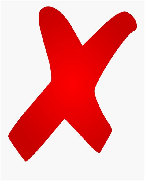 Red Cross Wrong Png Free Transparent Clipart Clipartkey