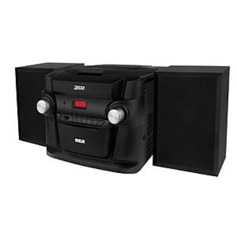 Rca Rs22363 3 Disc Cd Am Fm Mini Shelf Audio System RS22363 RC2163