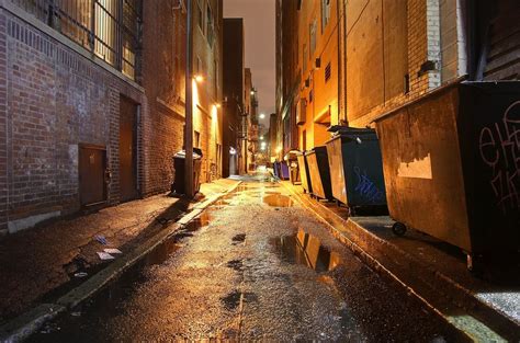 Dark Alleyway Alleyway Urban Photography