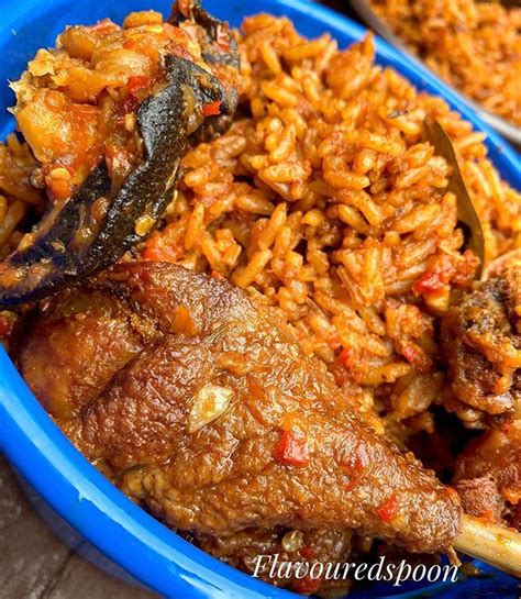 Flavoured Spoon Catering On Instagram Smokey Jollof With Peppered