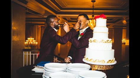 Our Black Gay Wedding Gay Wedding Video Youtube ®terrell And Jarius
