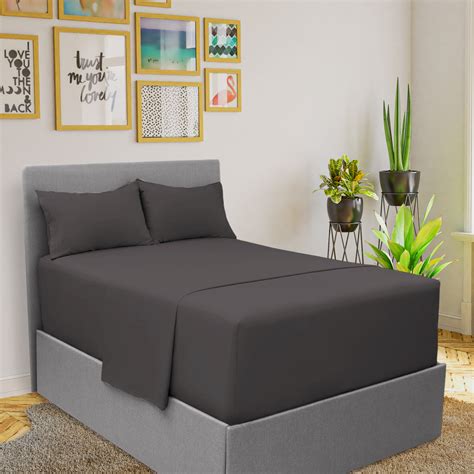 Twin xl bed size in meters sheet queen dimension home. Mellanni Extra Deep Pocket Sheets - Twin XL Size Sheet Set ...