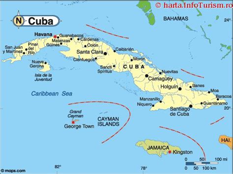Harta Cuba Consulta Harta Politica A Cubei Pe Infoturismro