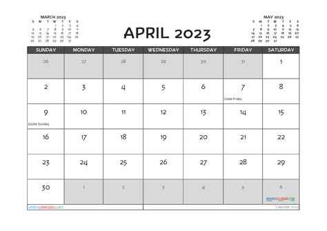 2023 Calendar Free Printable Microsoft Excel Templates Printable 2023