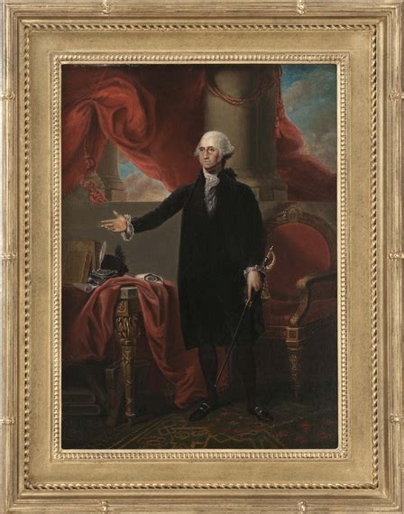 Gilbert Stuart Portrait Of George Washington Aka The Lansdowne