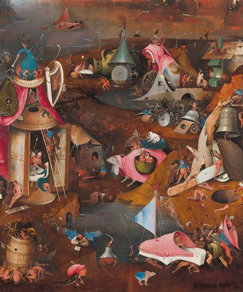 Hieronymus Bosch Heaven And Hell