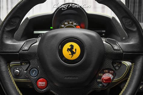 Used 2013 Ferrari 458 Italia Coupe Carbon Fiber Led Steering Wheel