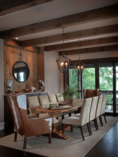 15 Warm And Cozy Rustic Dining Room Designs For Your Cabin