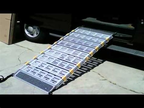 Get it now on amazon.com. Roll-A-Ramp - Portable wheelchair ramp by BILD - YouTube