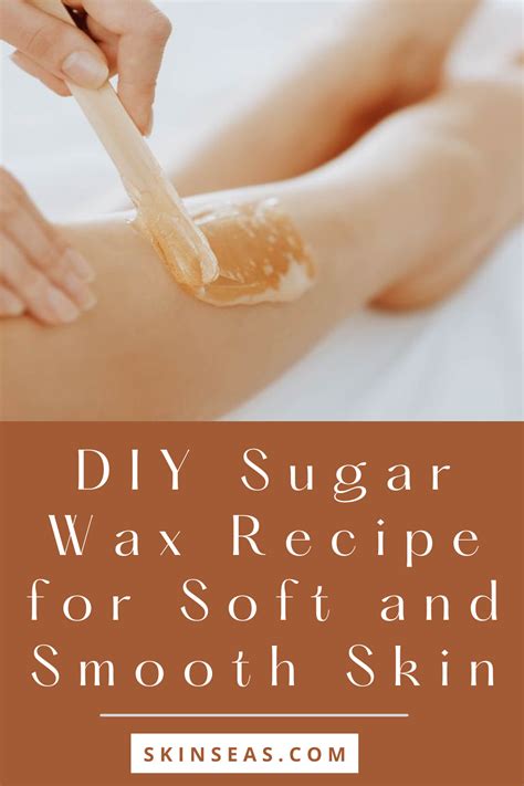 how to make sugar wax at home sugar wax diy sugar waxing hair removal diy