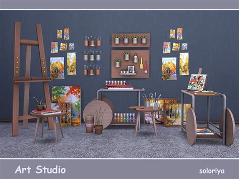 Sims 4 Artist And Painter Cc Clothes Art Clutter And Mods Fandomspot