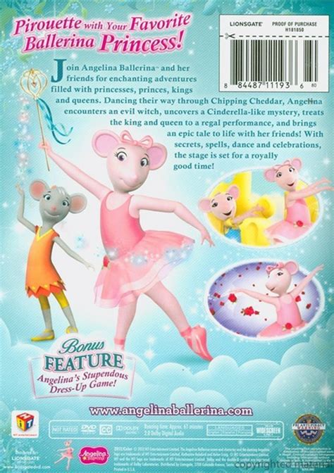 Angelina Ballerina Ballerina Princess Dvd 2011 Dvd Empire