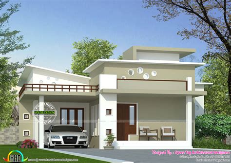 Superb Low Cost House Plan Kerala Home Design And Flo