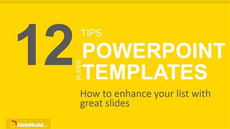 12 Tips List Powerpoint Templates Slidemodel