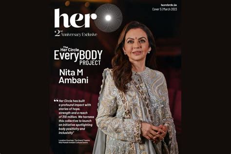 Nita M Ambani Launches The Her Circle EveryBODY Project To Drive A