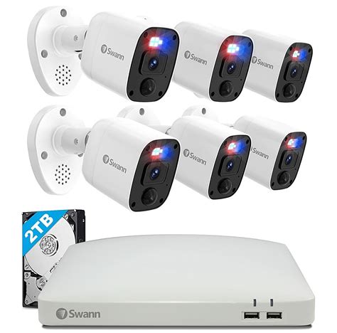 Swann Enforcer Home Security Camera System With 1tb Hdd Channel