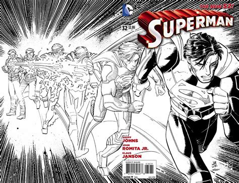 Superman 32 Preview Geoff Johns And John Romita Jr Take Over The