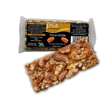 Pecan Nut Brittle 50gm Olives South Africa