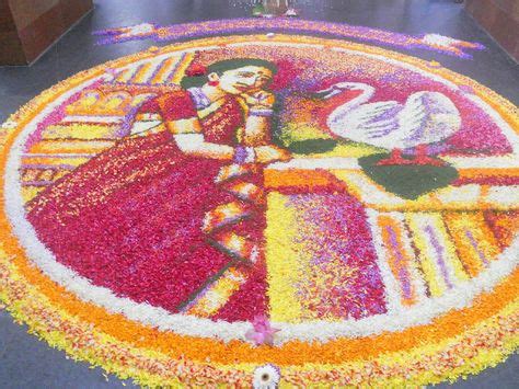 Learn how to make kerala onam sadya olan in easy steps there are a number of variations to this simple onam sadya dish. Floral Carpet/Pookalam (saw this at Kottayam Rly station ...