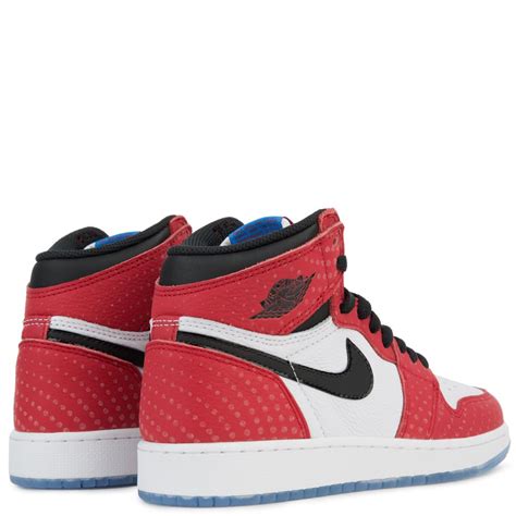 Red white and blue jordan 1. (GS) AIR JORDAN 1 RETRO HIGH OG GYM RED/BLACK-WHITE-PHOTO BLUE