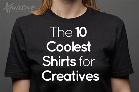 10 Awesome T Shirts For Creatives