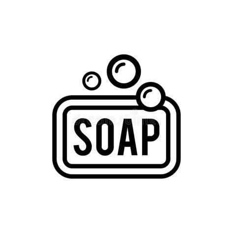 Soap Icon Flat Vector Template Design Trendy Stock Vector