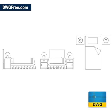 Bedroom interior design detail in dvg format you can download for free and without registration on this website. Bedroom Furniture Blocks DWG - Download Autocad Blocks Model. AutoCad