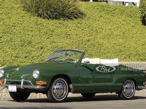 1970 Volkswagen Karmann Ghia Convertible The Monterey Sports And