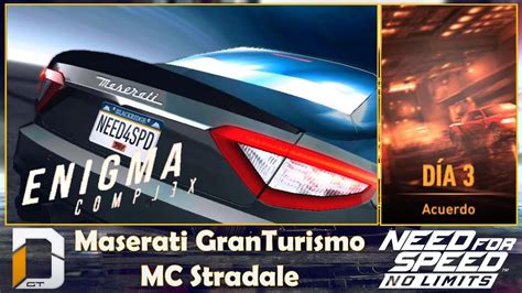 Nfs No Limits K Enigma Complex Day Maserati Granturismo Mc Stradale Increible Como