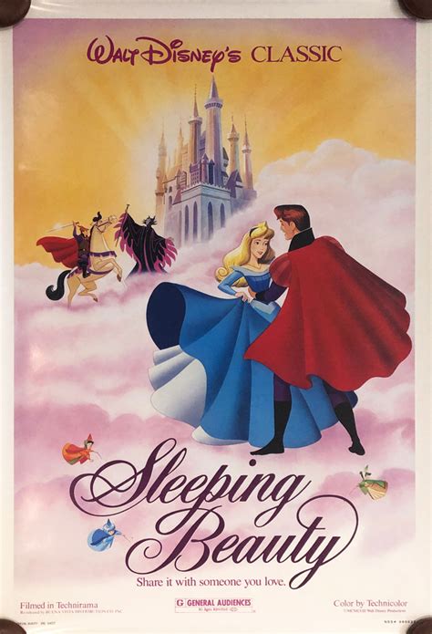 sleeping beauty walt disney classic one sheet poster id septsleeping20049 van eaton galleries