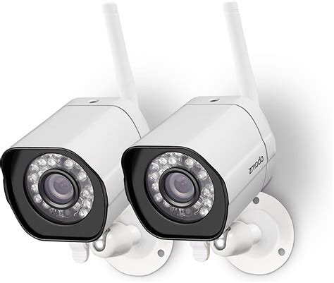 Zmodo Wireless Security Camera System 2 Pack Smart Home Hd Indoor