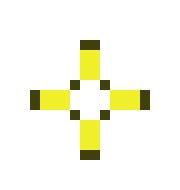 Holes inside of the crosshairs can in theory help with landing shots. Krunker Custom Crosshair | Pixel Art Maker