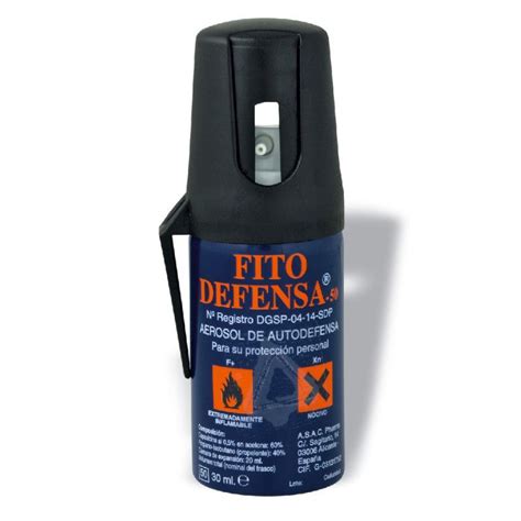 Spray De Pimienta Fito Defensa 50 Spray Antivioladores Spray De