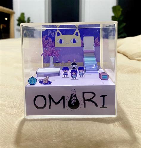 Omori Diorama Cube Pc Fan Art Unique Gamer T Etsy Australia