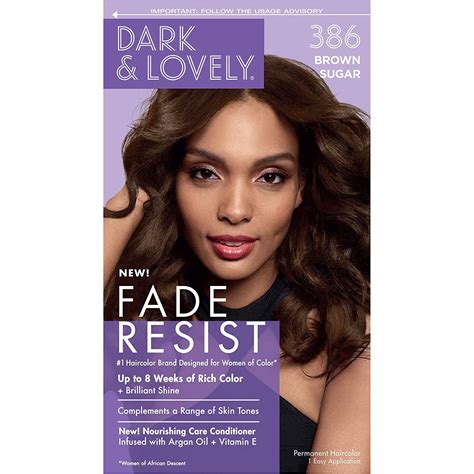 Dark And Lovely Hair Color Kit Brown Sugar 12 Packs Walmart Com