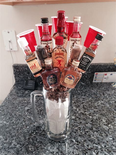 Man Bouquet Made This For My Boyfriends 21st Birthday Different Mini