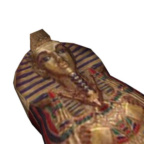egyptian sarcophagus 3d model