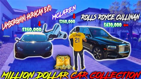 Million Dollar Car Collection Which One You Driving Youtube