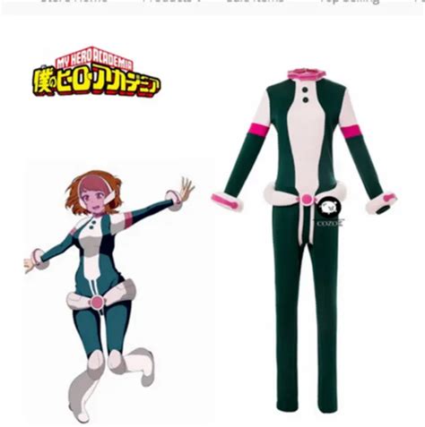 My Hero Academia Boku No Ochako Uraraka Cosplay Costume Suit Outfit Uniform 2999 Picclick