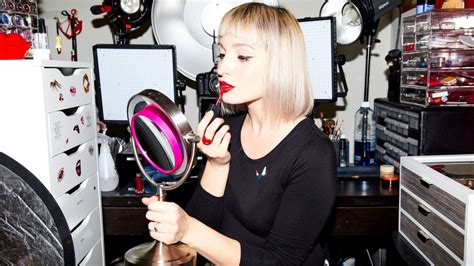 Look Inside Makeup Artist Vlada Haggertys Beauty Closet Of Lipstick Coveteur