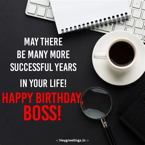 Birthday Wishes For Boss Hey Greetings