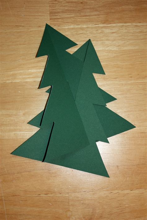 Craft And Activities For All Ages Make A 3d Card Christmas Tree