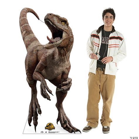 Jurassic World 3 Dominion™ Red Life Size Cardboard Stand Up Oriental Trading