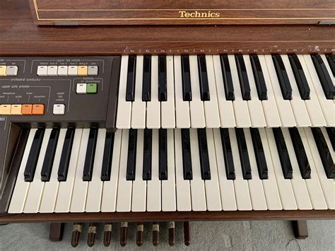 Technics Electronic Organ Sx E8l Pre Owned Excellent Condition Ebay