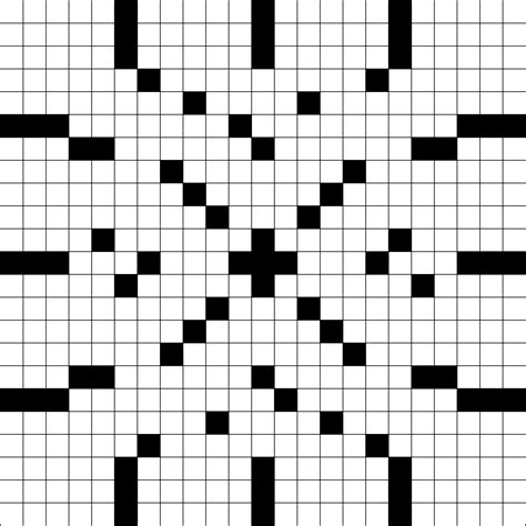Crossword puzzle sizes are determined by the publications who run them, with 15x15 being the most common puzzle grid size for daily newspapers, while 21x21 or 23x23 being more common for weekend newspaper editions. Crossword Grids - Sample 23x23 Grid