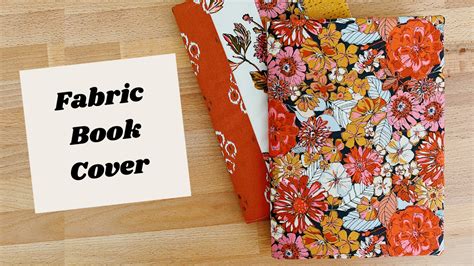 Quick And Easy Fabric Book Cover Tutorial Stacey Lee Creative