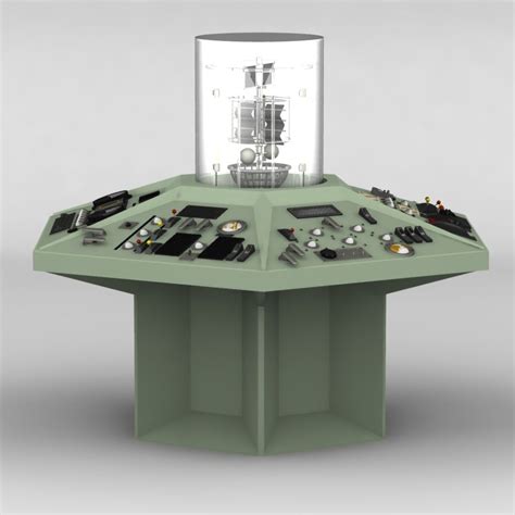 This Is A Model Of The Tardis Console From The Bbc Tv Show Doctor Who