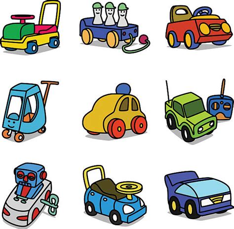 Remote Control Cars Cartoons Illustrations Royalty Free Vector
