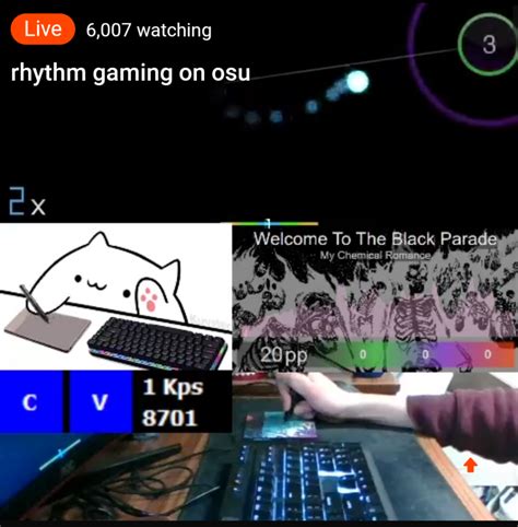 Osu Is Currently The Top Reddit Stream With 6k Viewers Rosugame