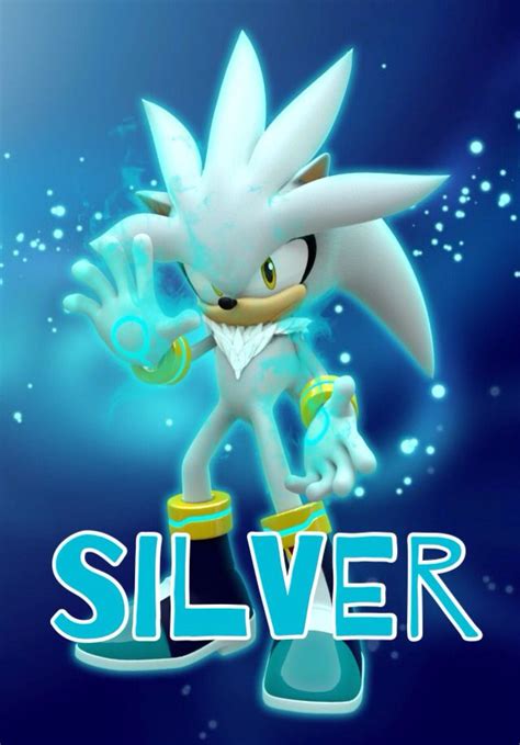 Silver The Hedgehog Silver The Hedgehog Hedgehog Disney Characters